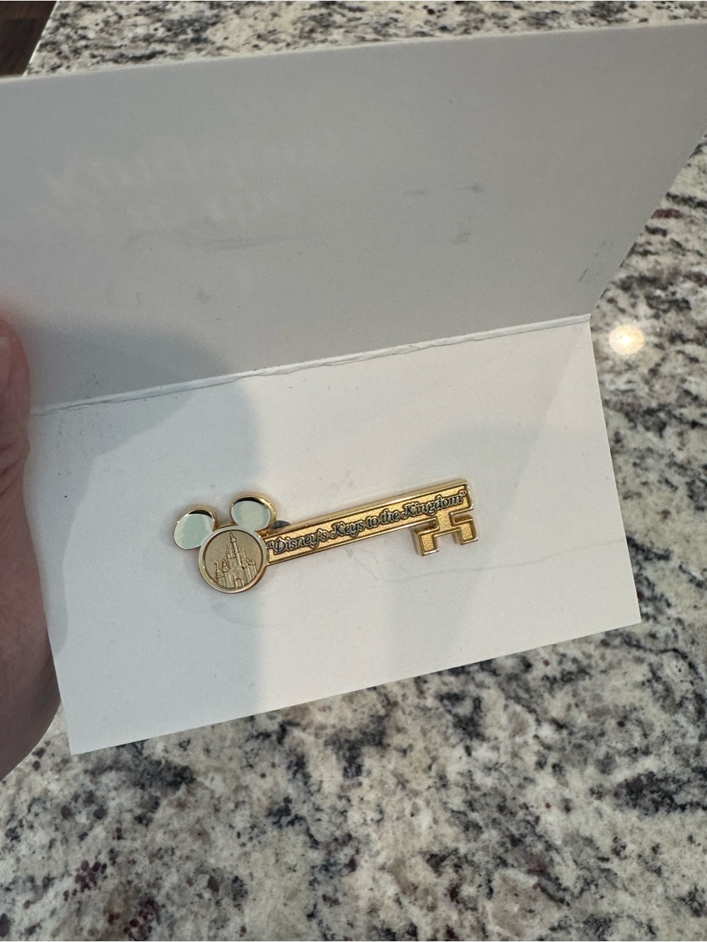 Disney World keys to the kingdom pin